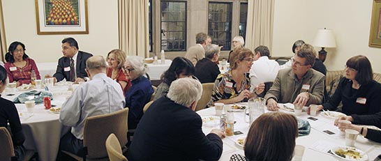 A Cornerstones dinner